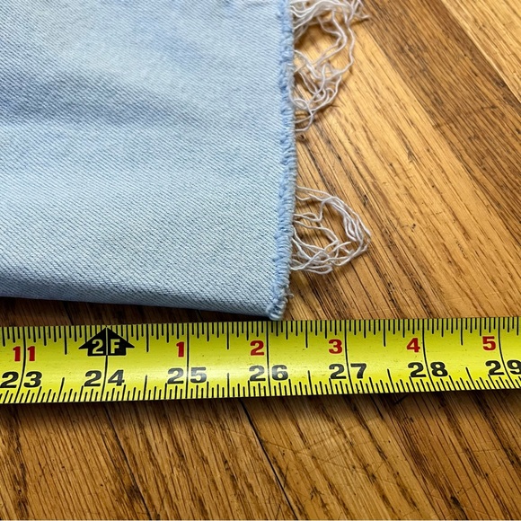 Madewell Jeans Madewell Sz 29 Distressed High Rise Denim Light Wash